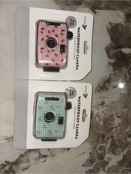 waterproof Other - Waterproof Reusable Film Camera - Pink Strawberry